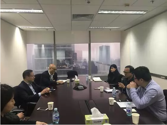 公司投资团队赴中金公司开展业务交流