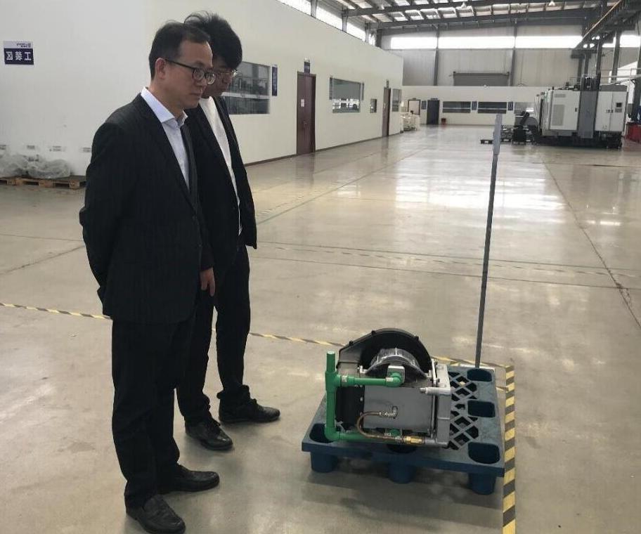 践行“上门服务至少一次”活动，公司走访浙江兰德华燕动力有限公司