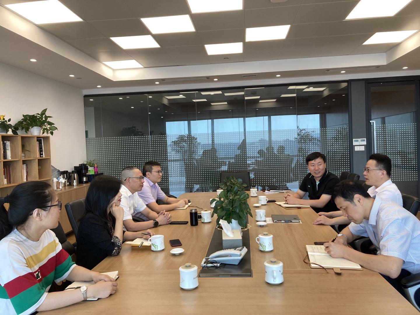 拱墅国投一行来管理公司交流