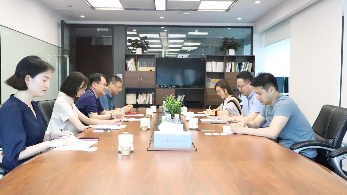 浙江省股权投资行业协会会长高强一行来访管理公司